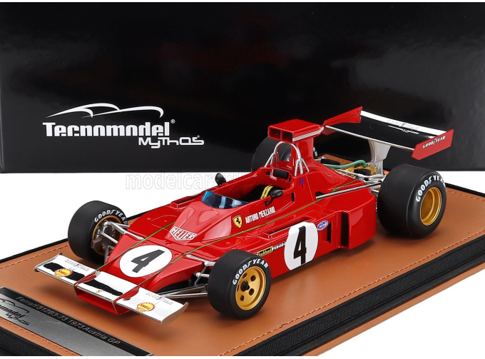 FERRARI F1 312 B3 №4 Austrian Gp Arturo Merzario (1973) , Red