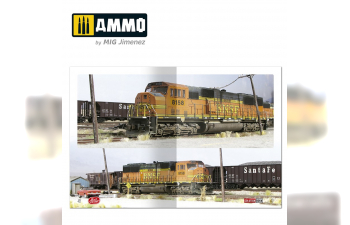 AMMO RAIL CENTER SOLUTION BOX MINI #02 – AMERICAN TRAINS. All Weathering Products