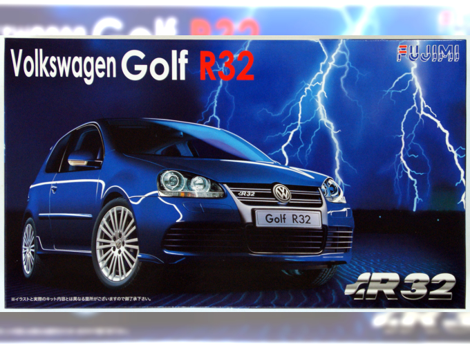 Сборная модель Volkswagen Golf R32