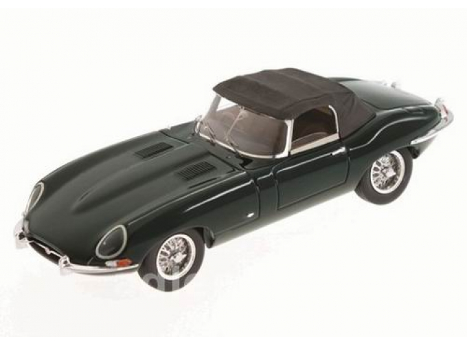 JAGUAR E-Type Series 1 Soft Top 1961, british racing green