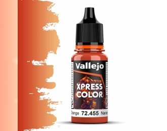 Краска акриловая Xpress Color Хамелеон оранжевый / Chameleon Orange, 18 мл