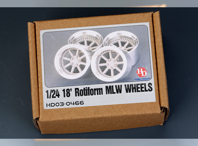 1/24 18 Rotiform MLW Wheels (Aluminum alloy+Resin)