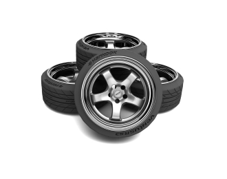 Набор дисков WORK Meister S1R  18 дюймов (с покрышками)