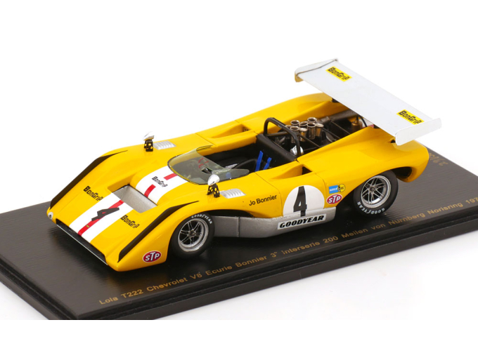LOLA T222 Chevrolet V8 No 4  Norisring, Bornier (1971)