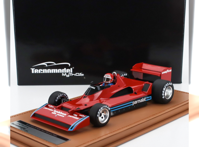 ALFA ROMEO F1 Brabham Bt45c №0 Test Paul Richard (with Pilot Figure) (1978) Niki Lauda, Red