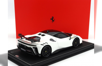 FERRARI Sf90 Xx Stradale (2024) - Con Vetrina - With Showcase, Bianco Cervino - White Black