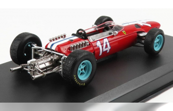 FERRARI F1 512 Team N.a.r.t. N 14 Season 1965 Pedro Rodriguez, Red White