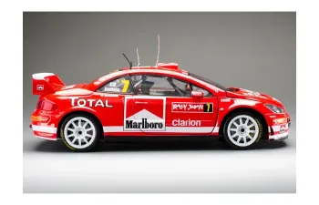 PEUGEOT 307 WRC #1 M.Grönholm/T.Rautiainen Winner Rally Japan (2005), red