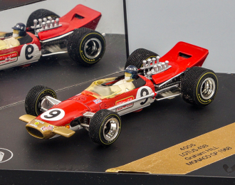LOTUS 49B Graham #9 HILL MONACO GP 1968, red