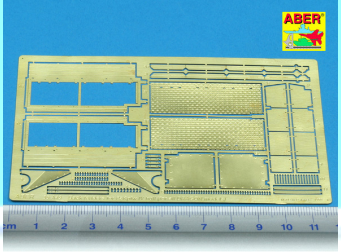 Фототравление для Back fenders for all models of Panzers IV