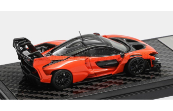McLAREN Senna GTR (2021), orange / carbon