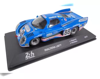 INALTERA Lm77 3.0l V8 Dfv Cosworth Team Inaltera №88 Winner Gtp Class 24h Le Mans (1977) Jean Ragnotti - Jean Rondeau, Blue Pink