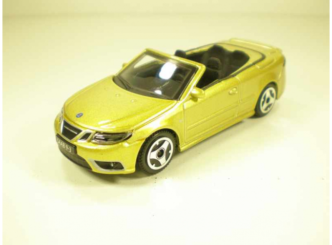 SAAB 9-3 Cabriolet Aero, Street Fire 1:43, светло-зеленый