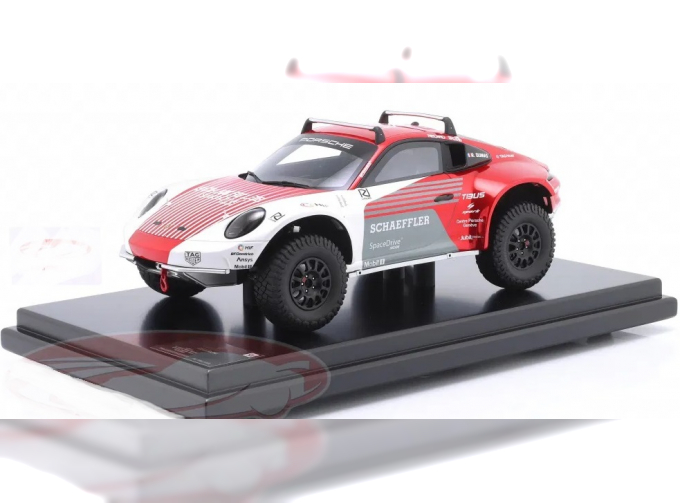 PORSCHE 911 (992) Offroad "Edith" (2023), white / red