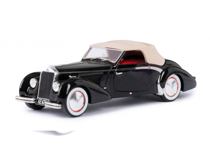 DELAGE D6-70 cabrio (1939), black