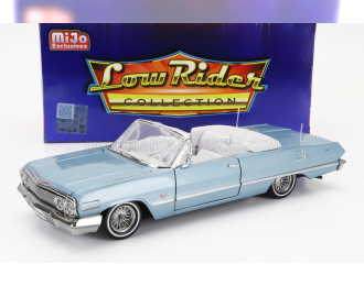 CHEVROLET Impala Cabriolet Open Low Rider (1963), Light Blue Met