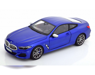 BMW M850i (2018), blue metallic