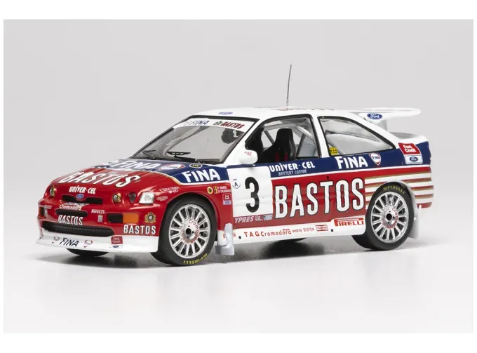 FORD RS COSWORTH Team Bastos №3 24h Rally Ypres (1995) Patrick Snijers - Dany Colebunders