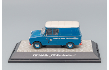 VOLKSWAGEN T147 Fridolin Van - Volkswagen Service, blue / beige