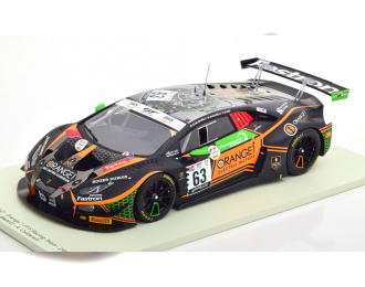 LAMBORGHINI Huracan GT3 Evo N°63 Orange 1 FFF Racing Team 24H Spa (2020)