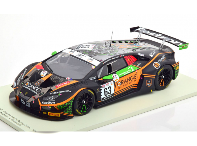 LAMBORGHINI Huracan GT3 Evo N°63 Orange 1 FFF Racing Team 24H Spa (2020)