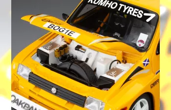 MG Metro 6R4 №18 Donegal International Rally D.Bogie-E.Sherry (2010). yellow