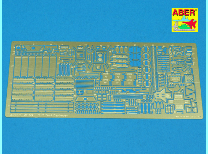 Фототравление для US tank destroyer M-10 - vol.1 - basic set