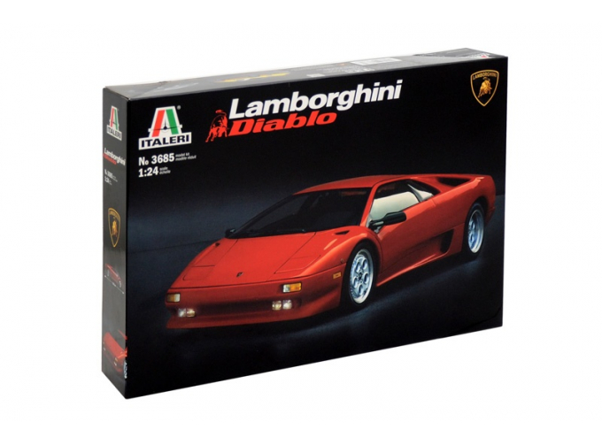 Сборная модель Lamborghini Diablo