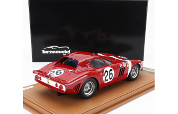 FERRARI 250 Gto 64 N26 Winner 12h Reims (1964) N.Vaccarella - P.Rodriguez, Red White