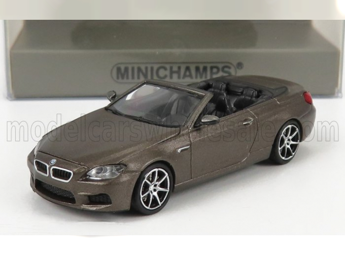 BMW 6-series M6 Cabriolet Open (f13) 2015, Grey Met