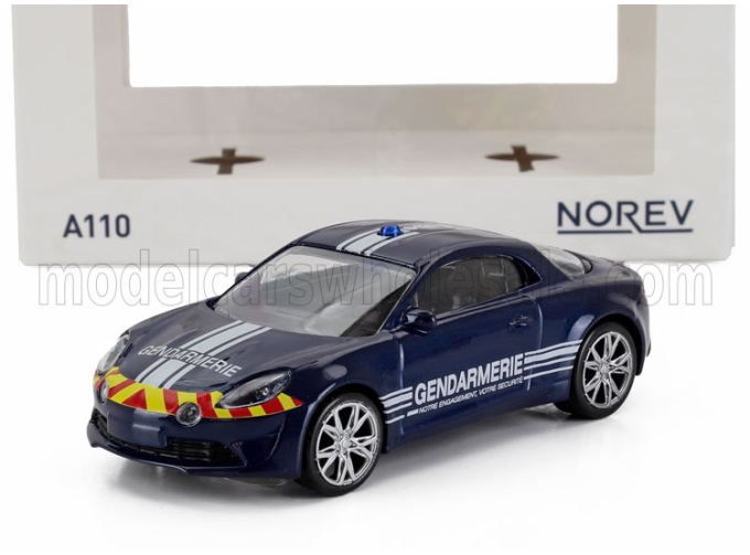 RENAULT A110 Gendarmerie Coupe (2017), blue