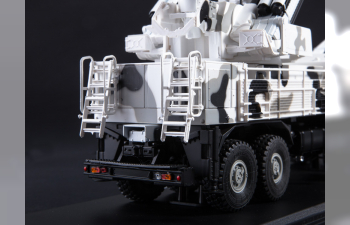 Камский грузовик 6560 ЗРПК 96К6 (Панцирь-С1) камуфляж Арктика