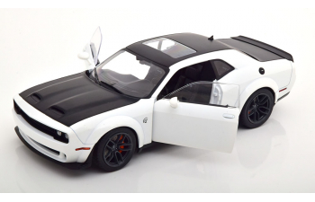 DODGE Challenger SRT (2020), white/matt-black