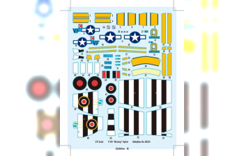 Сборная модель Самолет P-51C Mustang Fighter