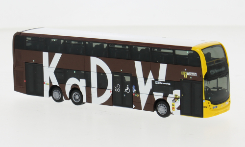 Alexander Dennis Enviro 500, BVG - KaDeWe, yellow/brown