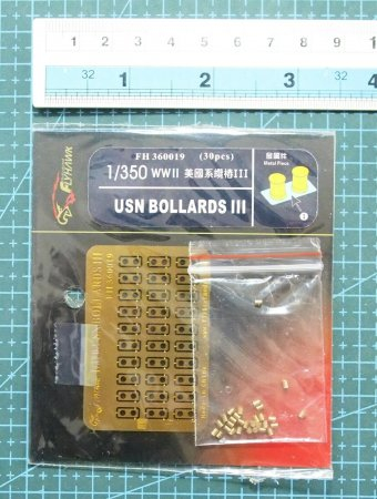 Фототравление WW II USN Bollards III
