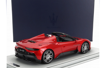 MASERATI Mc20 Cielo Spider (2022) - Con Vetrina - With Showcase, Rosso Vincente Met Red