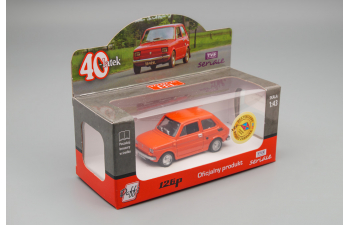 FIAT 126P - Kolekcja PRL, orange