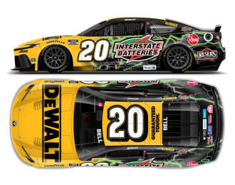Toyota Camry XSE #20 Christopher Bell * DEWALT/Interstate Batteries* various 2025