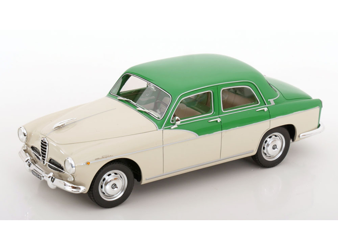 ALFA ROMEO 1900 Super Berlina (1958), light grey/ green