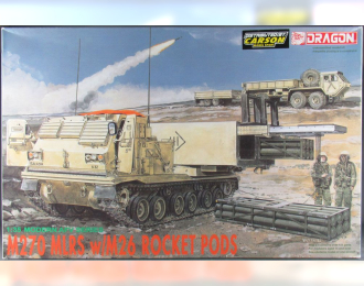 Сборная модель Ракетная установка M270 MLRS w/M26 ROCKET PODS