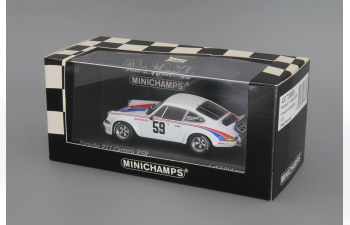 PORSCHE 911 Carrera RSR #59 Winner Daytona (1973), white