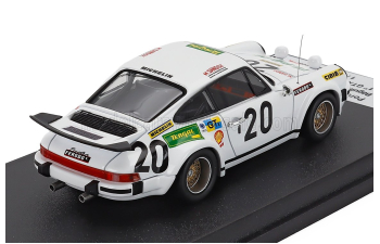 PORSCHE 911 Carrera Turbo Team Club Romand N 20 Winner Gtx Class 24h Le Mans (1975) Bernard Beguin - Peter Zbinden - Claude Haldi, White