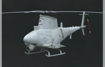 Сборная модель Вертолет MQ-8B Fire Scout