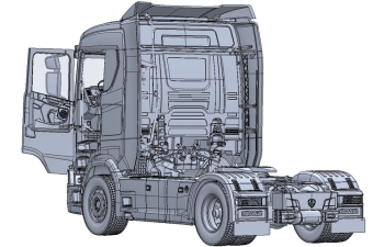 Сборная модель SCANIA S770 4x2 Tractor Truck 2-assi 2020
