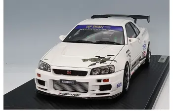 NISSAN TOP SECRET 34GT-R (BNR34), white