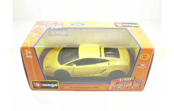 LAMBORGHINI Gallardo LP560, Street Fire 1:32, желтый