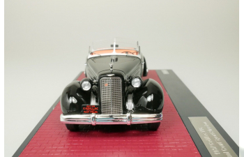 CADILLAC V16 Dual Cowl Sport Pheaton open (1937) , black