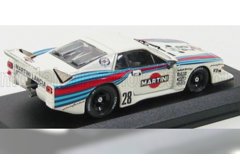 LANCIA Beta Montecarlo Martini Silverstone 1981 N 28 Patrese, White