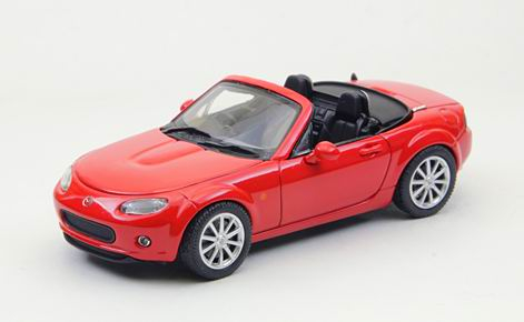 MAZDA Roadster MX-5 2005, Red/tan